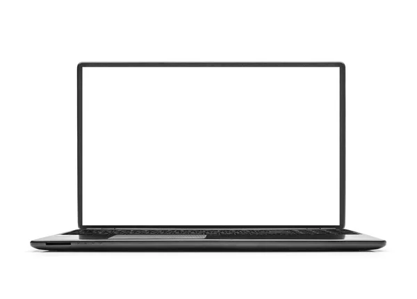 Laptop isolated on white. — Stock Photo, Image