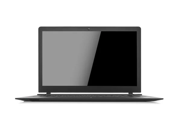 Ноутбук ізольований на білому . — стокове фото
