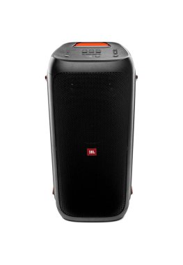 Beyaz arkaplanda JBL Parti Kutusu 310.