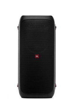 Beyaz arkaplanda JBL Parti Kutusu 310.