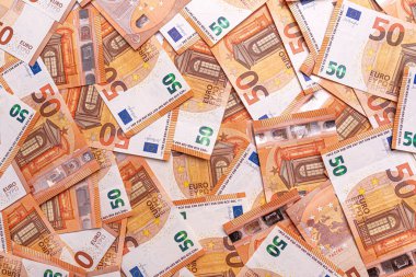 Arkaplan olarak 50 euro