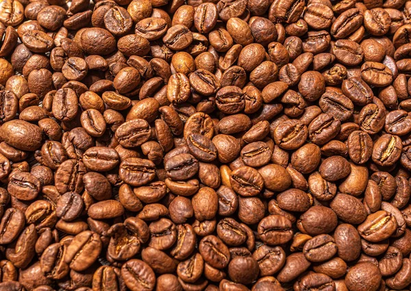 Coffee beans as abstract background — Stock Photo, Image