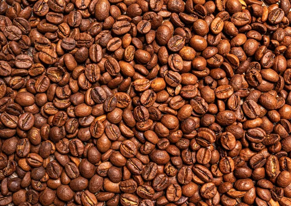 Coffee beans as abstract background — Stock Photo, Image