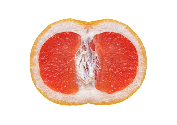 Grapefruit isolated on a white background. — Stock Photo, Image