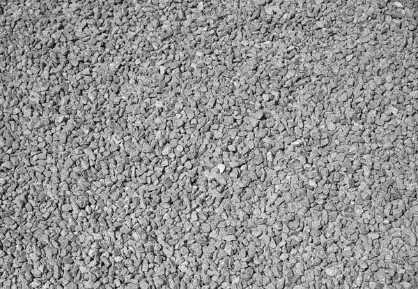 Small crushed stone as an abstract background. — Stock Photo, Image