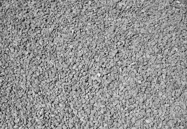 Small crushed stone as an abstract background. — Stok Foto