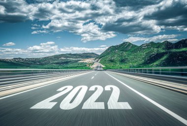 2022 Yeni Yıl Yolculuğu ve Gelecek Vizyon Konsepti