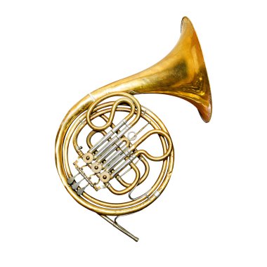 Trumpet isolated 