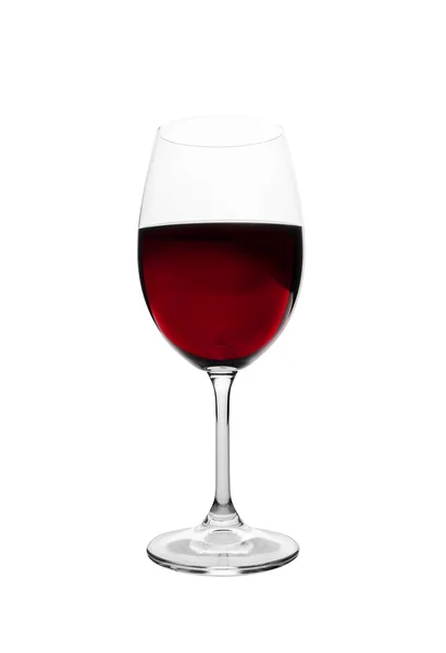 Vino rosso in bicchiere — Foto Stock