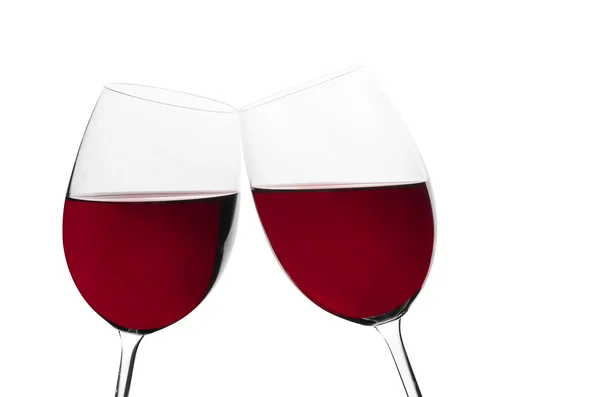 Glas rødvin - Stock-foto
