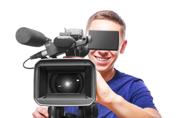 Operatore videocamera — Foto Stock