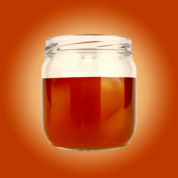 蜂蜜の瓶 — ストック写真