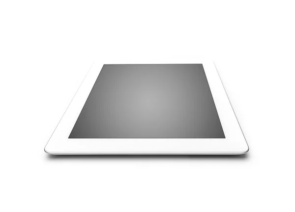 Leżącego komputera typu tablet — Zdjęcie stockowe