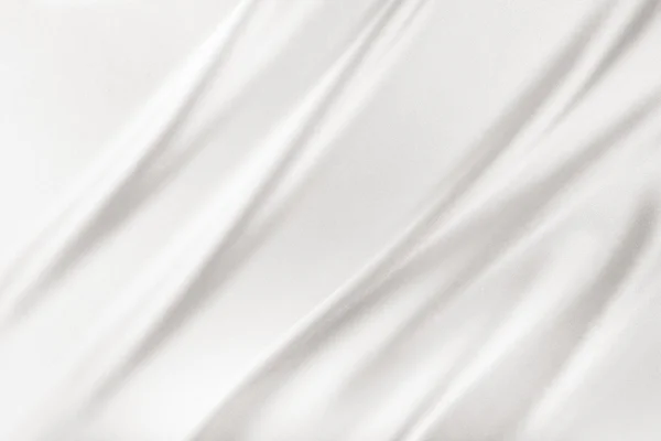 White Silk Fabric — Stock Photo, Image