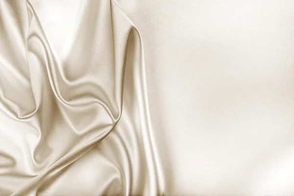 Gouden zijde stof textuur — Stockfoto