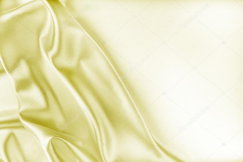 Golden Silk Fabric Texture