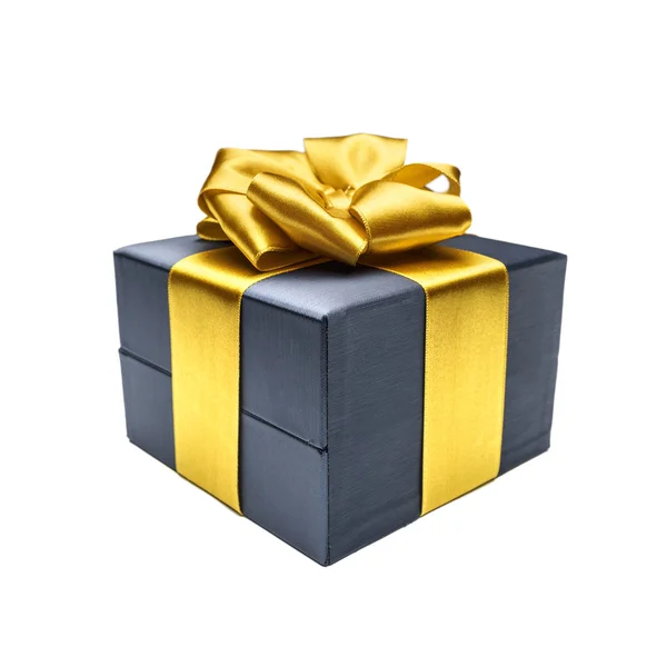 Gift box with ribbon — Stock Photo, Image