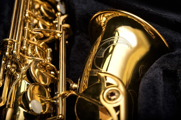 Saxofoon detail — Stockfoto