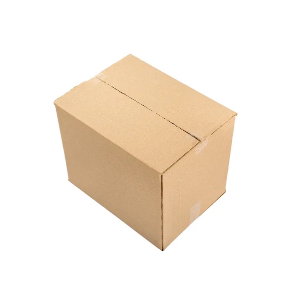 Картонна коробка . — стокове фото