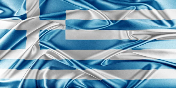 Greece Flag — Stock Photo, Image