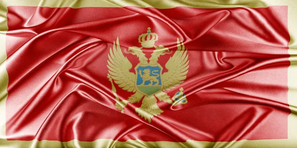 Bandeira Montenegro — Fotografia de Stock