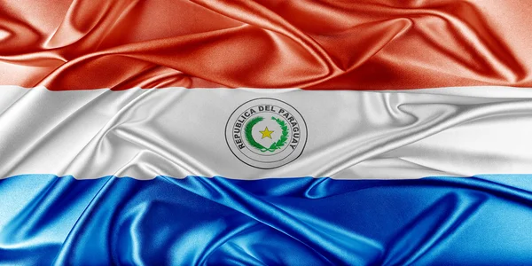 Paraguay Flag — Stock Photo, Image