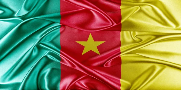 카메룬 국기 — 스톡 사진