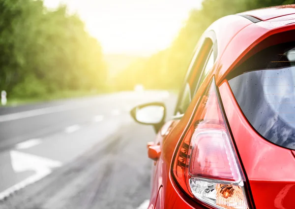 Car on the road. Stock Picture