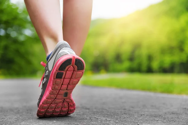 Womans legs in shoes. — Stock Photo, Image