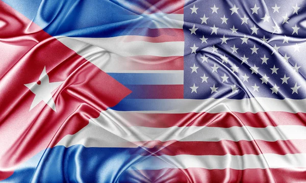 USA and Cuba. — Stock Photo, Image