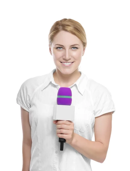 Reporter — Stock Photo, Image