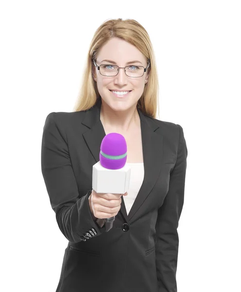 Reporter — Foto Stock