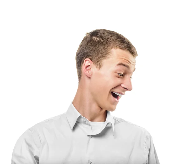 Young Man Smiling — Stock Photo, Image