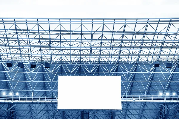 Elektronische Anzeige im Stadion — Stockfoto
