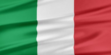 İtalya bayrağı. 