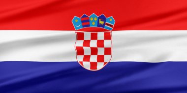 Hırvatistan Bayrağı. 