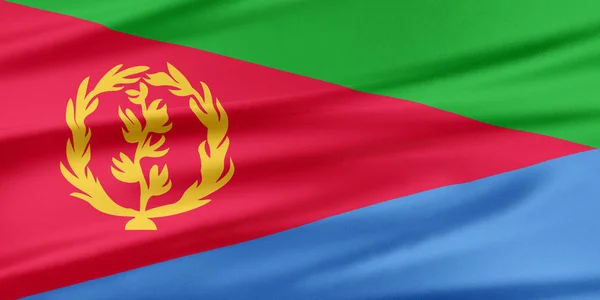 Флаг Эритреи . — стоковое фото
