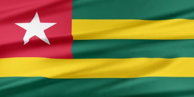 Togo bayrağı. 