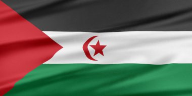 Batı Sahra bayrağı. 
