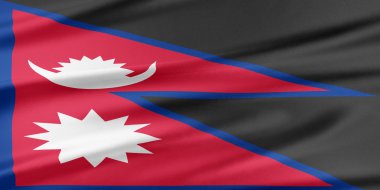 Nepal bayrağı. 