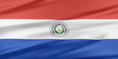 Paraguay bayrağı. 