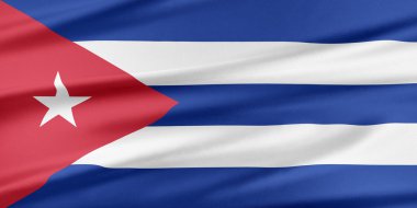 Küba bayrağı. 