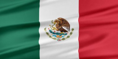 Meksika bayrağı. 