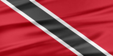 Trinidad ve tobago bayrağı. 