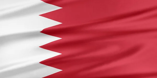 Bandiera Bahrain . — Foto Stock