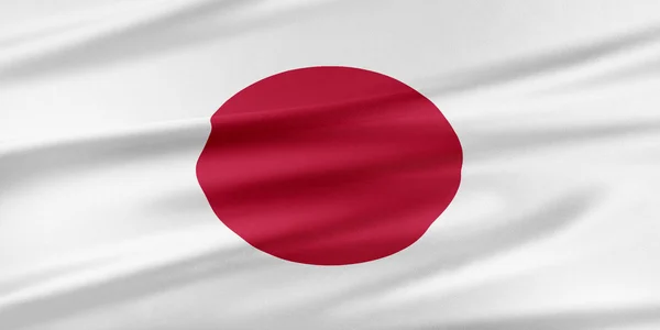 日本の旗. — ストック写真
