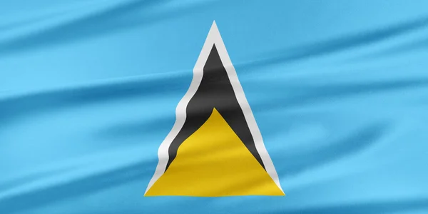 Bandiera Santa Lucia . — Foto Stock