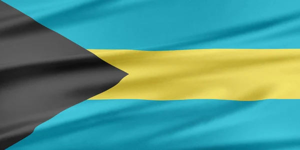 Bahamas-Flagge. — Stockfoto