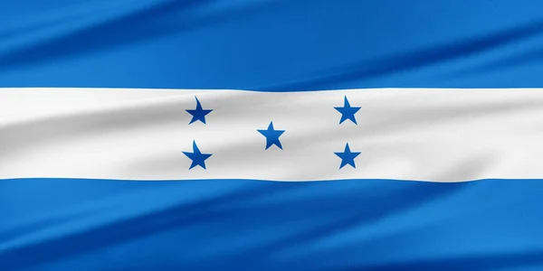 Honduras flagga. — Stockfoto