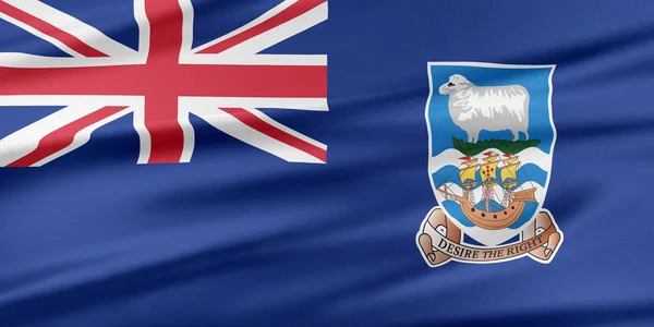 Bandeira das ilhas Falkland . — Fotografia de Stock